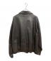 Eddie Bauer (エディーバウアー) レザー フライトジャケット ブラウン サイズ:XXXL：16000円
