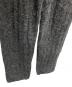 中古・古着 AURALEE (オーラリー) BABY ALPACA WIDE RIB KNIT PANTS ブラック サイズ:1：6000円