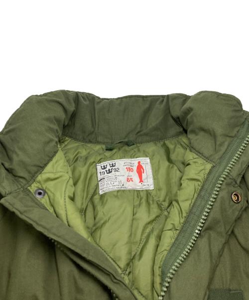 Swedish Army（スウェーデン軍）Swedish ARMY (スウェーデン軍) M90コールドウェザーパーカー カーキ サイズ:SIZE 180-65の古着・服飾アイテム
