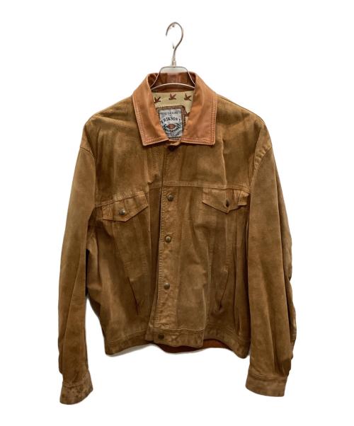 ERIKSONS（エリクソンズ）ERIKSONS (エリクソンズ) レザージャケット ブラウン サイズ:-の古着・服飾アイテム
