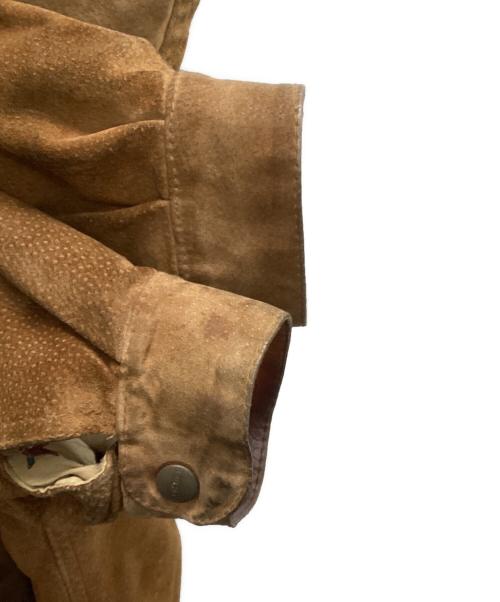 ERIKSONS（エリクソンズ）ERIKSONS (エリクソンズ) レザージャケット ブラウン サイズ:-の古着・服飾アイテム