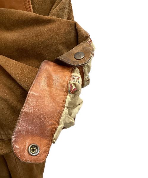 ERIKSONS（エリクソンズ）ERIKSONS (エリクソンズ) レザージャケット ブラウン サイズ:-の古着・服飾アイテム