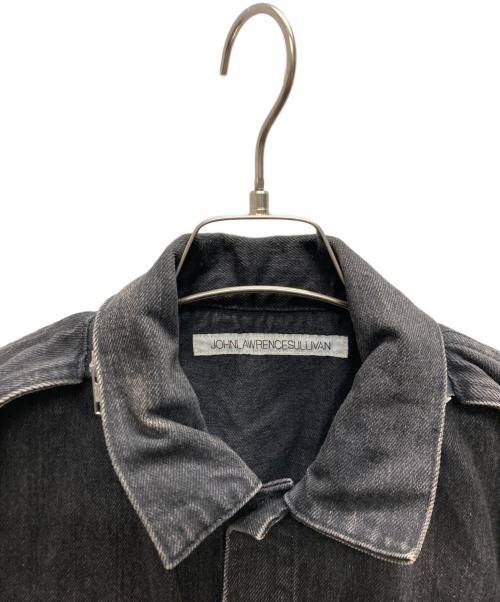 JOHN LAWRENCE SULLIVAN（ジョン ローレンス サリバン）JOHN LAWRENCE SULLIVAN (ジョン ローレンス サリバン) デニムジャケット ブラック サイズ:SIZE Sの古着・服飾アイテム