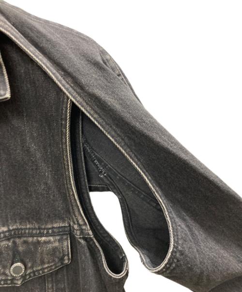 JOHN LAWRENCE SULLIVAN（ジョン ローレンス サリバン）JOHN LAWRENCE SULLIVAN (ジョン ローレンス サリバン) デニムジャケット ブラック サイズ:SIZE Sの古着・服飾アイテム