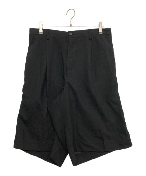 MAISON SPECIAL（メゾンスペシャル）MAISON SPECIAL (メゾンスペシャル) Triacetate Prime-Wide Shorts ブラック サイズ:SIZE2の古着・服飾アイテム