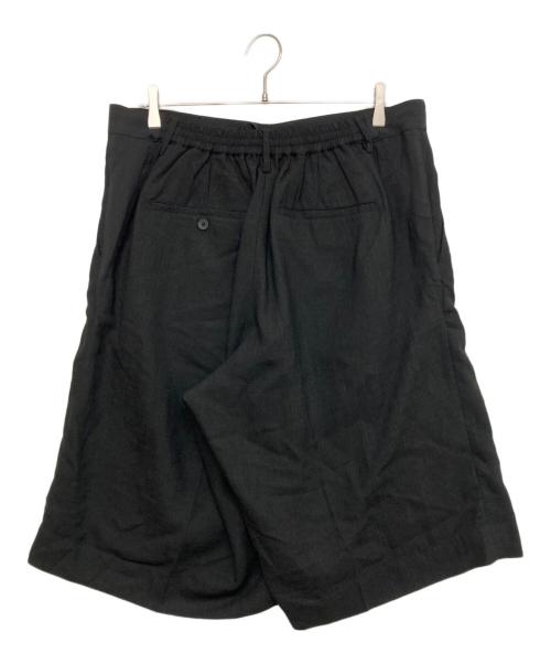 MAISON SPECIAL（メゾンスペシャル）MAISON SPECIAL (メゾンスペシャル) Triacetate Prime-Wide Shorts ブラック サイズ:SIZE2の古着・服飾アイテム