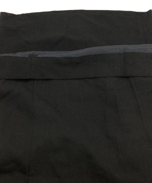 MAISON SPECIAL（メゾンスペシャル）MAISON SPECIAL (メゾンスペシャル) Triacetate Prime-Wide Shorts ブラック サイズ:SIZE2の古着・服飾アイテム