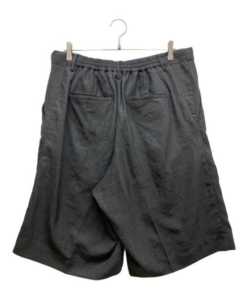 MAISON SPECIAL（メゾンスペシャル）MAISON SPECIAL (メゾンスペシャル) Triacetate Prime-Wide Shorts グレー サイズ:2の古着・服飾アイテム