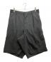 MAISON SPECIAL（メゾンスペシャル）の古着「Triacetate Prime-Wide Shorts」｜グレー
