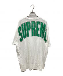 SUPREME（シュプリーム）の古着「Cracked Arc S/S Top」｜グリーン×ホワイト