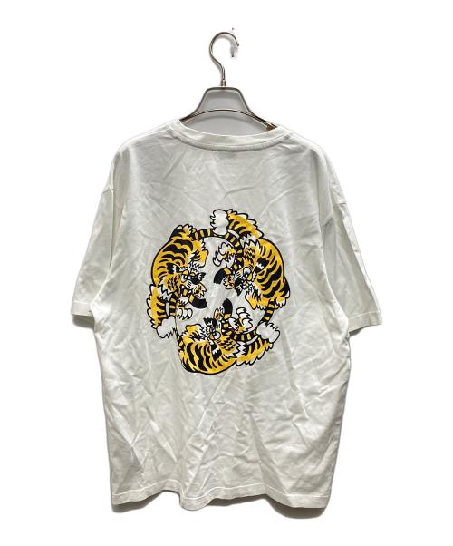 KENZO（ケンゾー）KENZO (ケンゾー) VERDY COLLECTION OVERSIZE TSHIRT ホワイト サイズ:Lの古着・服飾アイテム