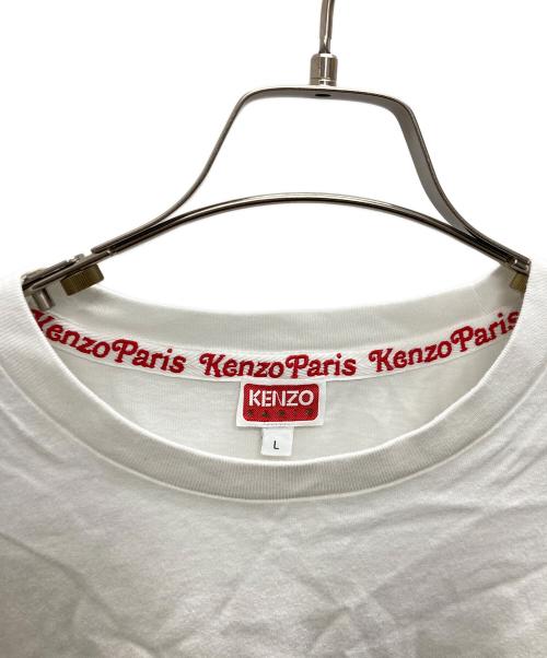 KENZO（ケンゾー）KENZO (ケンゾー) VERDY COLLECTION OVERSIZE TSHIRT ホワイト サイズ:Lの古着・服飾アイテム