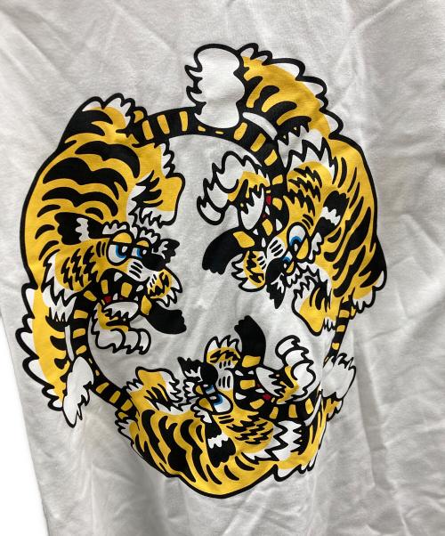 KENZO（ケンゾー）KENZO (ケンゾー) VERDY COLLECTION OVERSIZE TSHIRT ホワイト サイズ:Lの古着・服飾アイテム