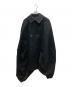 COMME des GARCONS（コムデギャルソン）の古着「メルトンポンチョ」｜ブラック