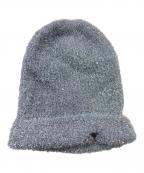 AMI Alexandre Mattiussiアミアレクサンドルマテュッシ）の古着「ラメニット帽」｜シルバー