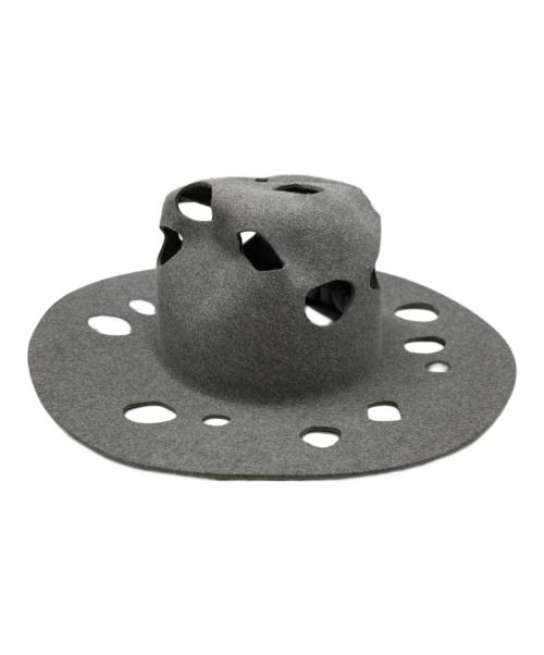 LOUIS VUITTON（ルイ ヴィトン）LOUIS VUITTON (ルイ ヴィトン) virgil abloh チーズハット グレー サイズ:実寸サイズをご参照下さい。の古着・服飾アイテム