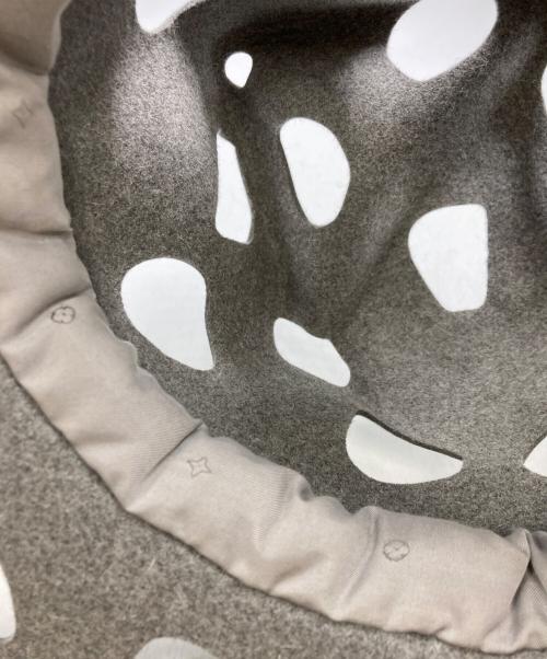 LOUIS VUITTON（ルイ ヴィトン）LOUIS VUITTON (ルイ ヴィトン) virgil abloh チーズハット グレー サイズ:実寸サイズをご参照下さい。の古着・服飾アイテム