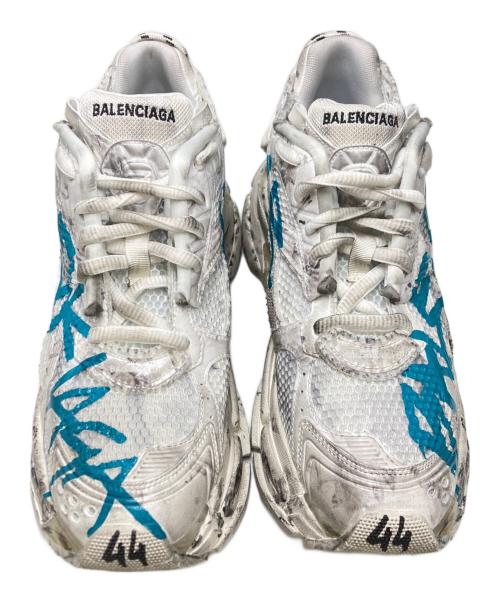 BALENCIAGA（バレンシアガ）BALENCIAGA (バレンシアガ) RUNNER GRAFFITI グレー サイズ:SIZE 44の古着・服飾アイテム