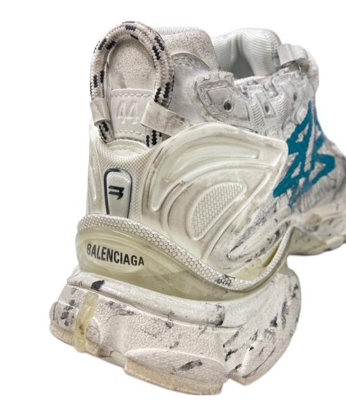 BALENCIAGA（バレンシアガ）BALENCIAGA (バレンシアガ) RUNNER GRAFFITI グレー サイズ:SIZE 44の古着・服飾アイテム