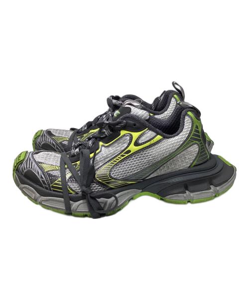 BALENCIAGA（バレンシアガ）BALENCIAGA (バレンシアガ) USED加工3XLスニーカー グリーン×グレー サイズ:43の古着・服飾アイテム