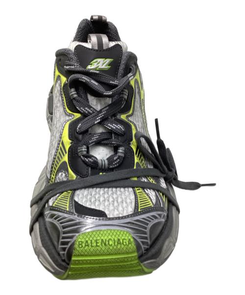 BALENCIAGA（バレンシアガ）BALENCIAGA (バレンシアガ) USED加工3XLスニーカー グリーン×グレー サイズ:43の古着・服飾アイテム
