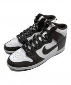 NIKEナイキ）の古着「ハイカットスニーカー」｜ホワイト×ブラウン