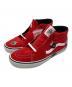 VANS（バンズ）の古着「ハイカットコラボスニーカー」｜レッド