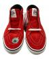 中古・古着 VANS (バンズ) Supreme (シュプリーム) Nate Lowman (ネイト ロウマン) ハイカットコラボスニーカー レッド サイズ:29㎝：13000円