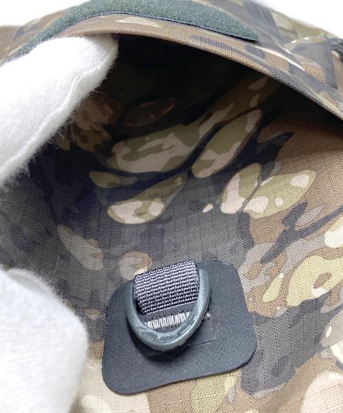 simms（シムスタイル）simms (シムスタイル) カモフラショルダーバッグ カーキの古着・服飾アイテム