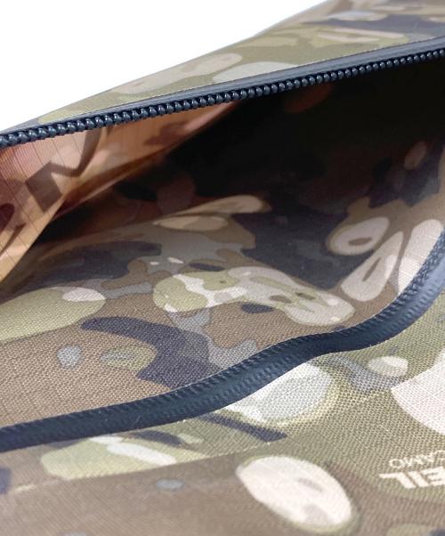 simms（シムスタイル）simms (シムスタイル) カモフラショルダーバッグ カーキの古着・服飾アイテム