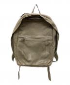 HARDGRAFTハードクラフト）の古着「レザーリュック」｜ベージュ