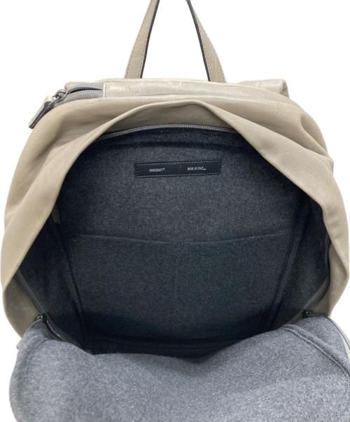 HARDGRAFT（ハードクラフト）HARDGRAFT (ハードクラフト) レザーリュック ベージュの古着・服飾アイテム