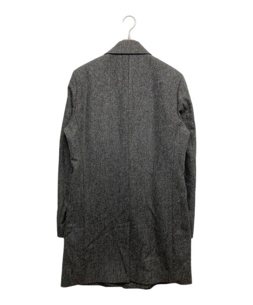 BOSS HUGO BOSS（ボス ヒューゴボス）BOSS HUGO BOSS (ボス ヒューゴボス) ウールチェスターコート グレー サイズ:50の古着・服飾アイテム