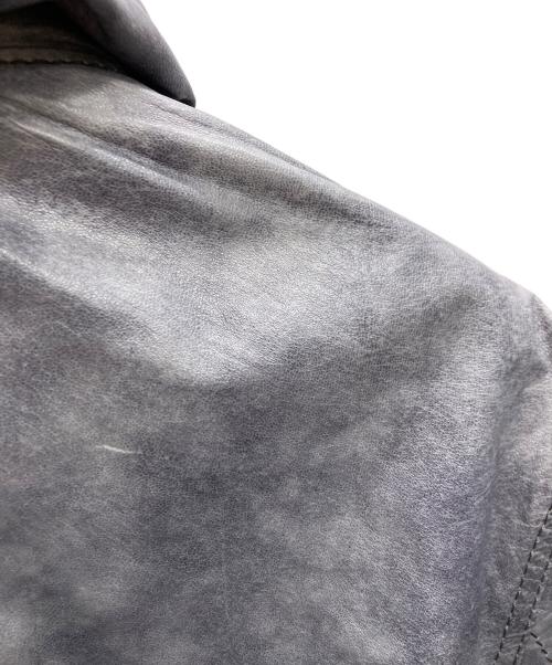 BOSS ORANGE（ボスオレンジ）BOSS Orange (ボスオレンジ) グラデーションフーデッドジャケット グレー サイズ:UK 48の古着・服飾アイテム