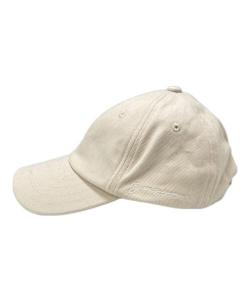 jacquemus（ジャックムス）JACQUEMUS (ジャックムス) キャップ ベージュの古着・服飾アイテム