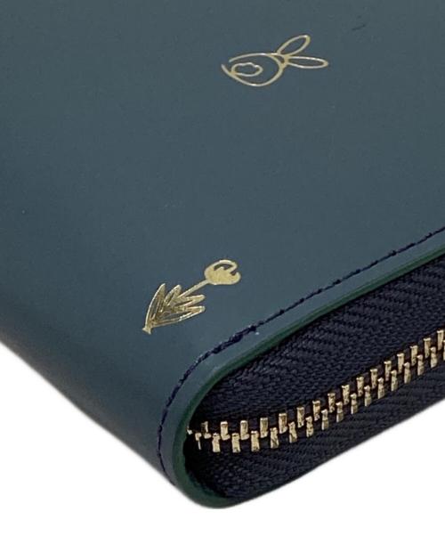 PAUL SMITH（ポールスミス）Paul Smith (ポールスミス) ミックスドゥードゥル長財布 ネイビーの古着・服飾アイテム