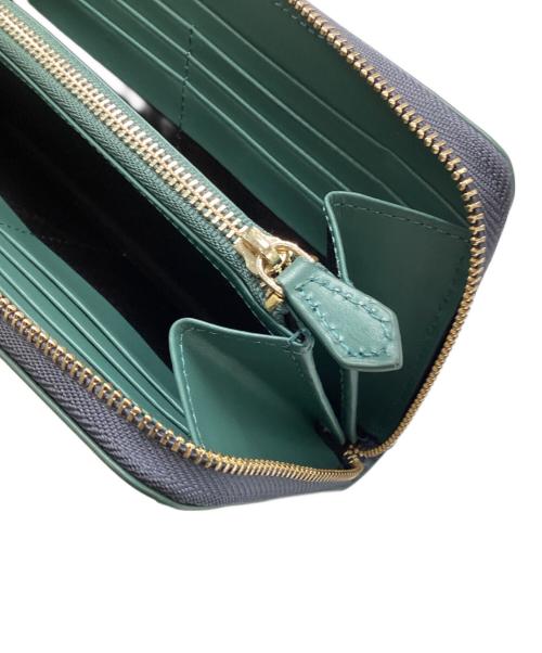 PAUL SMITH（ポールスミス）Paul Smith (ポールスミス) ミックスドゥードゥル長財布 ネイビーの古着・服飾アイテム