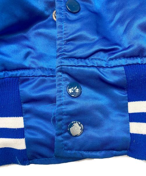 EAST PORT（イーストポート））EAST PORT (イーストポート）) スナップスタジャン ブルー サイズ:SIZE Mの古着・服飾アイテム