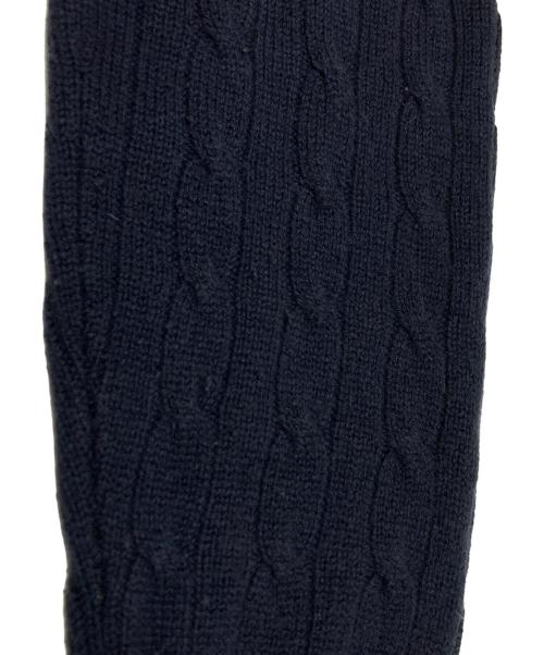 POLO RALPH LAUREN（ポロ・ラルフローレン）POLO RALPH LAUREN (ポロ・ラルフローレン) カシミヤニット ネイビー サイズ:Lの古着・服飾アイテム