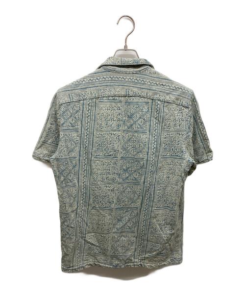RRL（ダブルアールエル）RRL (ダブルアールエル) 半袖開襟シャツ スカイブルー サイズ:SIZE Sの古着・服飾アイテム