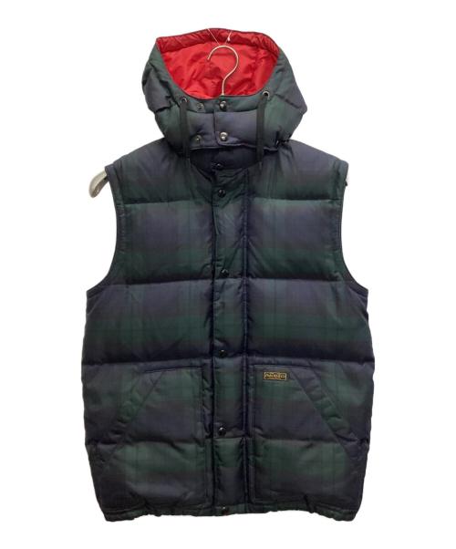 POLO RALPH LAUREN（ポロ・ラルフローレン）POLO RALPH LAUREN (ポロ・ラルフローレン) ダウンベスト グリーン サイズ:SIZE Sの古着・服飾アイテム