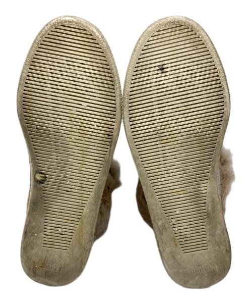 GUCCI（グッチ）GUCCI (グッチ) ハイカットスニーカー アイボリー サイズ:SIZE 37 1/2の古着・服飾アイテム