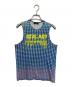 tricot COMME des GARCONS（トリココムデギャルソン）の古着「Real Mad Festival tank top.」｜ブルー
