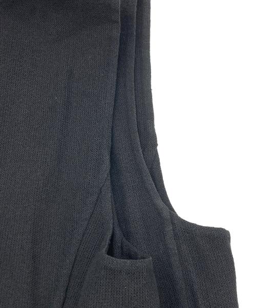 POSTELEGANT（ポステレガント）POSTELEGANT (ポステレガント) ジレ ブラック サイズ:SIZE Mの古着・服飾アイテム