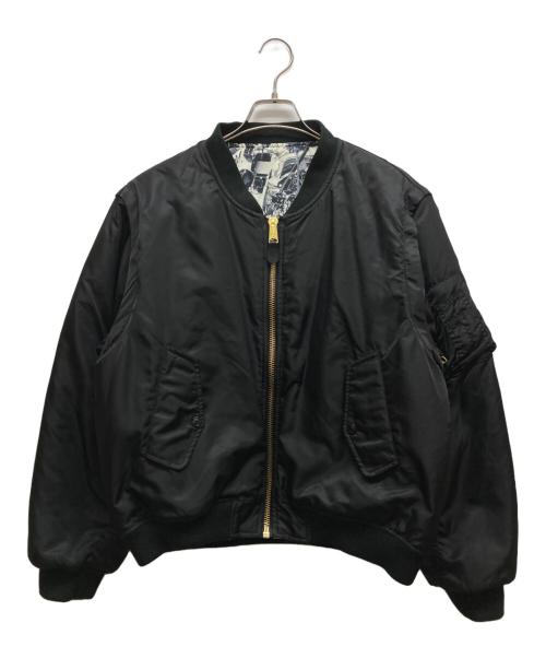 semoh（セモー）semoh (セモー) 4Way Bomber Jacket ブラック サイズ:Mの古着・服飾アイテム