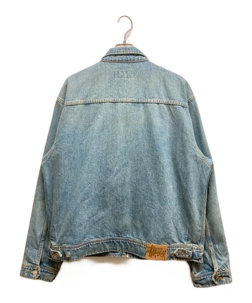 stussy（ステューシー）stussy (ステューシー) ZIP WORK JACKET DENIM/デニムジャケット インディゴ サイズ:SIZE XLの古着・服飾アイテム