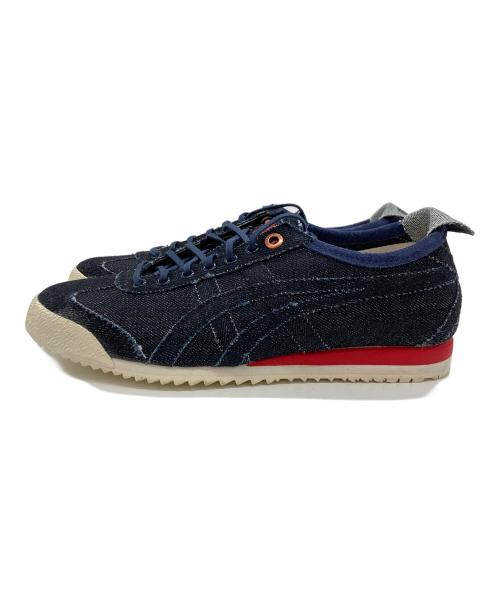 Onitsuka Tiger（オニツカタイガー）Onitsuka Tiger (オニツカタイガー) キャンバススニーカー インディゴ サイズ:22.5cm 未使用品の古着・服飾アイテム