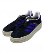 adidasアディダス）の古着「GAZELLE BOLD W」｜ブラック×ブルー