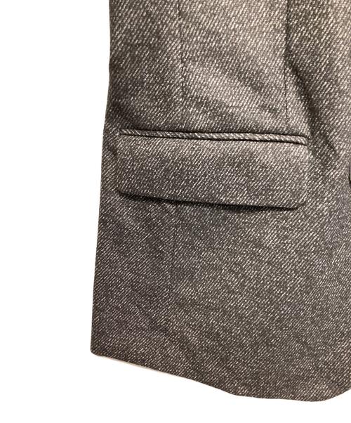 TAKEO KIKUCHI（タケオキクチ）TAKEO KIKUCHI (タケオキクチ) ダウンファブリックテーラードジャケット グレー サイズ:M 未使用品の古着・服飾アイテム