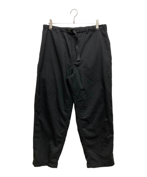 ENNOY（エンノイ）ENNOY (エンノイ) CORDURA WOOL BLEND RIP STOP EASY PANTS ブラック サイズ:SIZE Lの古着・服飾アイテム